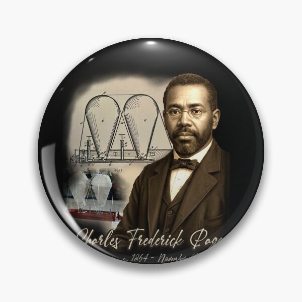 Item preview, Charles Frederick Page Black history designed and sold by AW2 Designs.