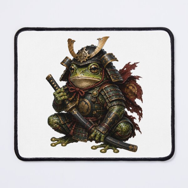 Item preview, Samurai Frog designed and sold by VerdePegajoso.