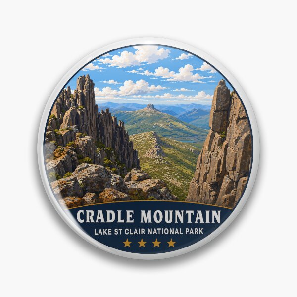 Item preview, Cradle Mountain National Park Tasmania Australia Hiking Nature Travel Design designed and sold by Gideon Emmerich.