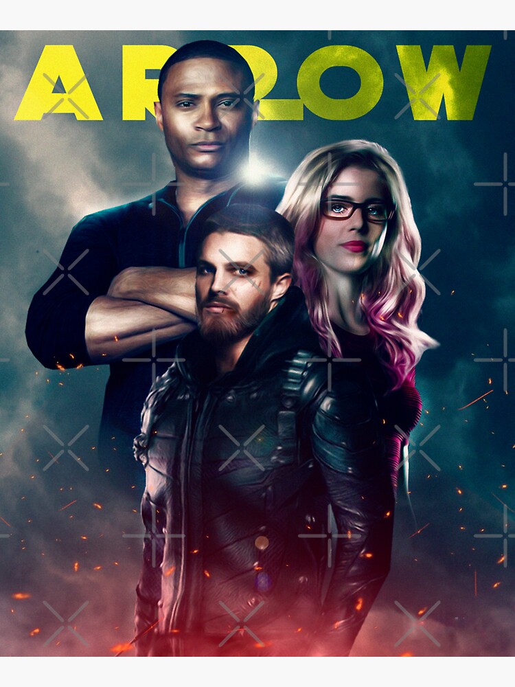 Original Team Arrow Sticker By Rominagodoy Redbubble 1494