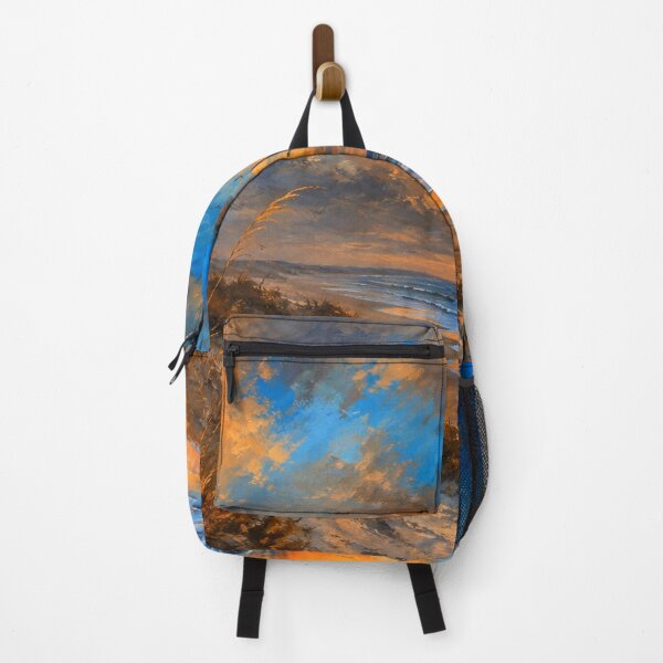 Item preview, Sunset Ocean Beach Coastal Landscape designed and sold by Joey Santiago.