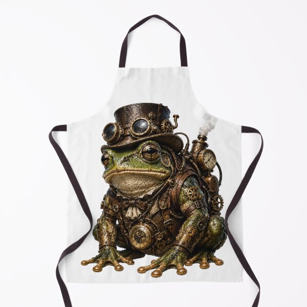 Item preview, Steampunk Frog designed and sold by VerdePegajoso.