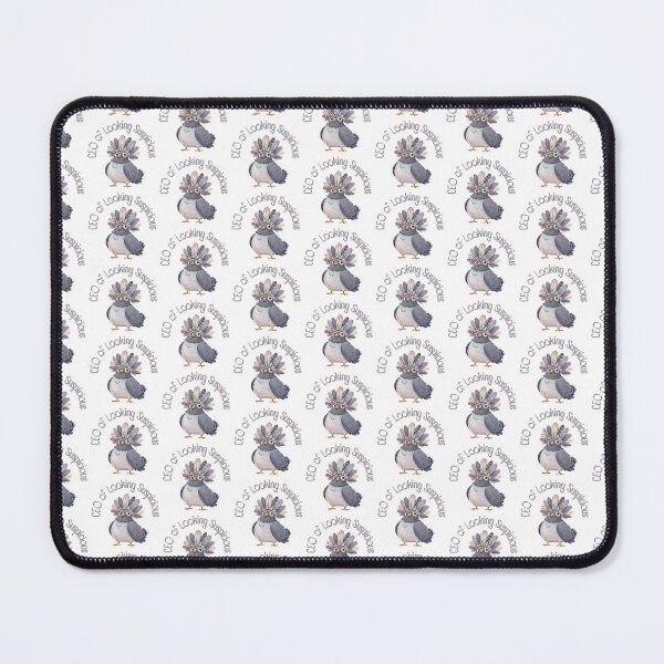 Item preview, CEO of Looking Suspicious | Funny Kawaii Pigeon Meme Design designed and sold by HelgaCraftery.