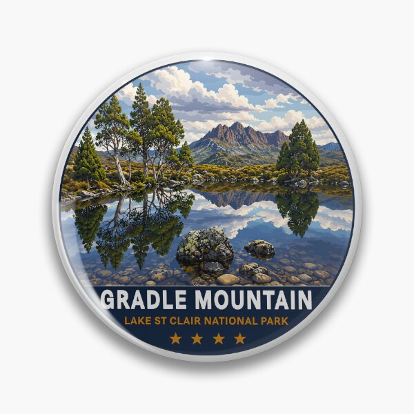 Item preview, Copy of Cradle Mountain National Park Tasmania Australia Hiking Nature Travel Design designed and sold by Gideon Emmerich.