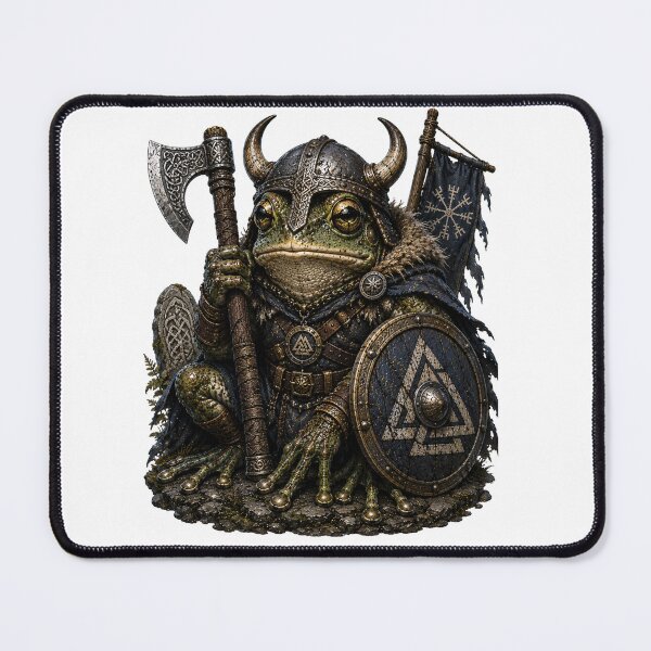 Item preview, Viking Frog designed and sold by VerdePegajoso.