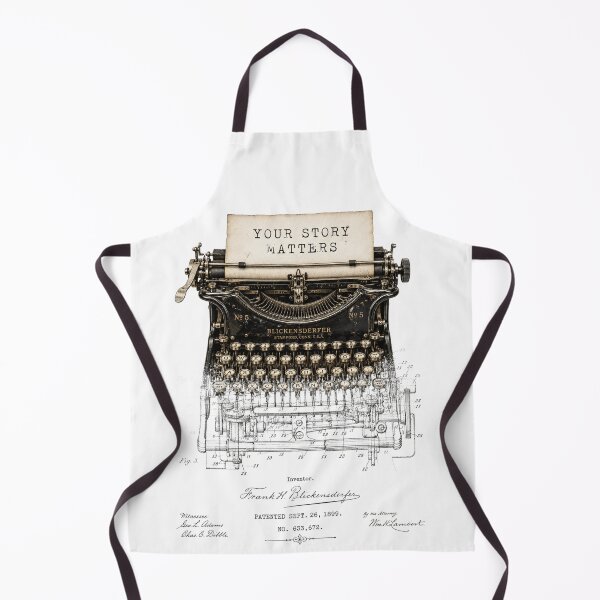 Item preview, Your Story Matters – Vintage Typewriter Patent Art designed and sold by thepatentstudio.