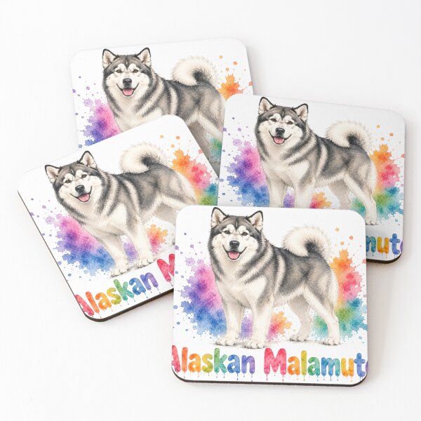 Aperçu de l'œuvre Malamute d'Alaska créée et vendue par Kaideah.