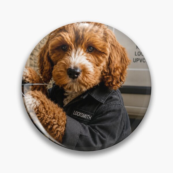 Item preview, Locksmith Dog at Work, Lock Picking and Door Repair Scene designed and sold by Paul Thompson Photography.