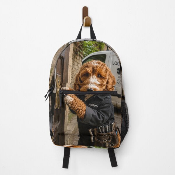 Item preview, Locksmith Dog at Work, Lock Picking and Door Repair Scene designed and sold by Paul Thompson Photography.