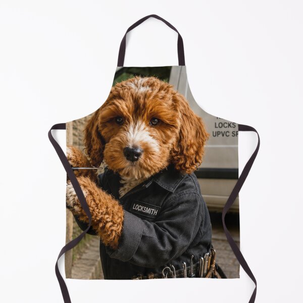Item preview, Locksmith Dog at Work, Lock Picking and Door Repair Scene designed and sold by Paul Thompson Photography.