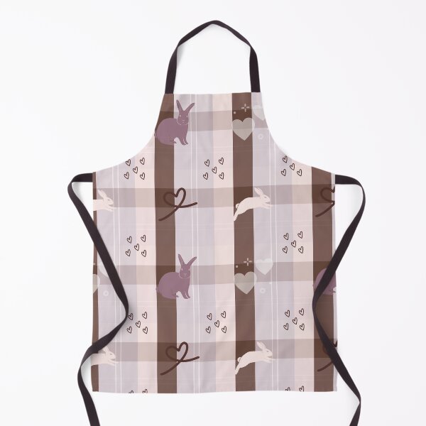 Item preview, Coquette Bunny Plaid Pattern - Cute Pastel Pink Bunny Aesthetic designed and sold by joniJhon_design.