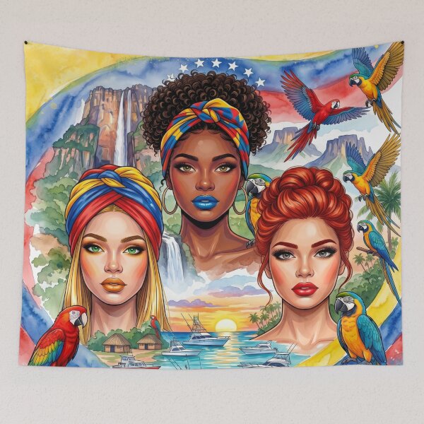 Item preview, Venezuelan Soul, Faces of Our Land, Tricolor Strength and Pride designed and sold by keythxctrs.