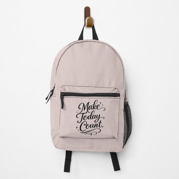 Item preview, Make Today Count | Inspirational Typography Design designed and sold by Amsafjol.
