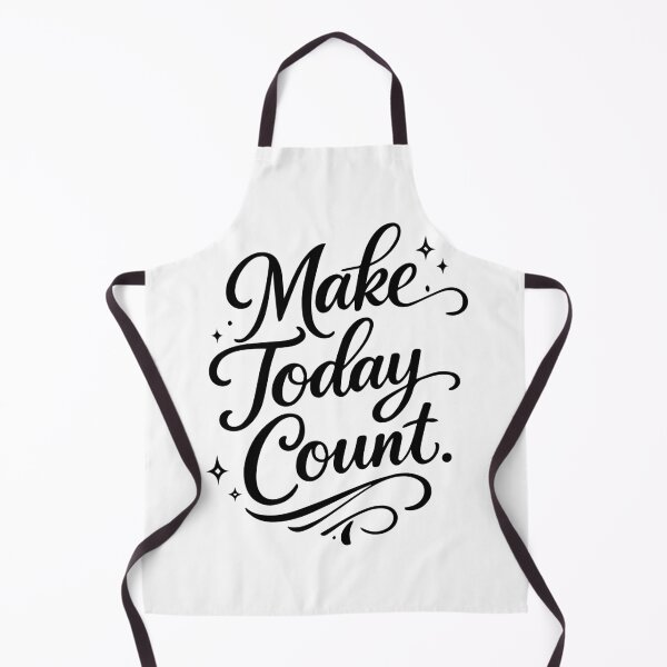 Item preview, Make Today Count | Inspirational Typography Design designed and sold by Amsafjol.