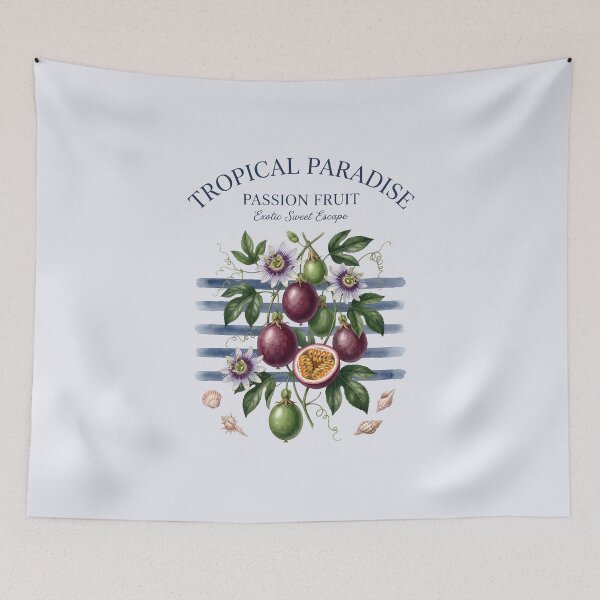 Item preview, Tropical Paradise – Passion Fruit Tropical Design designed and sold by Sea Gem.