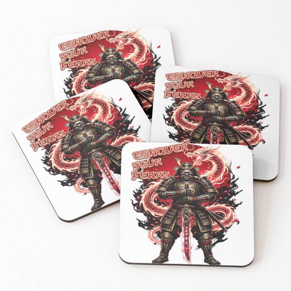 Item preview, Conquer Your Fears Samurai Dragon Warrior designed and sold by Elite-Store66.