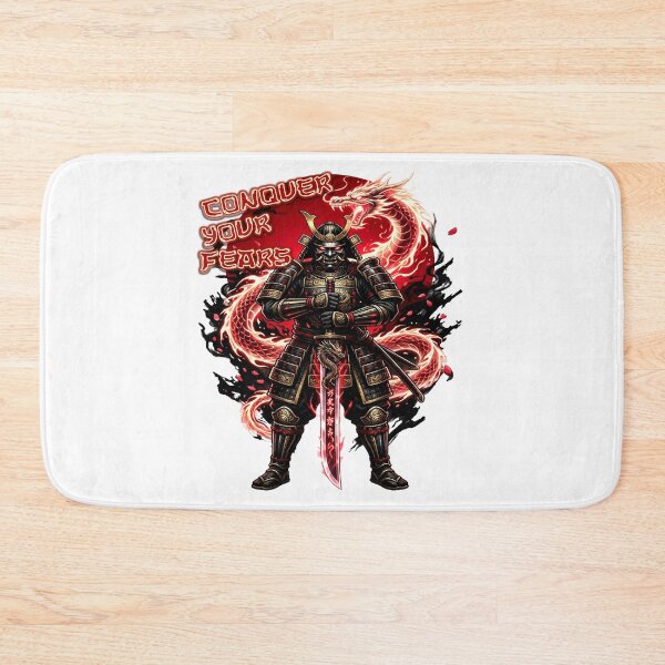 Item preview, Conquer Your Fears Samurai Dragon Warrior designed and sold by Elite-Store66.