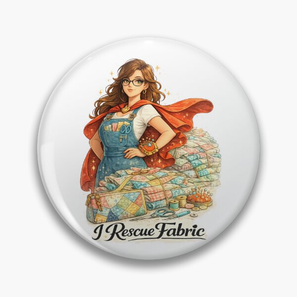 Item preview, I Rescue Fabric Funny Sewing designed and sold by MaryJo's Funny T Shirts.