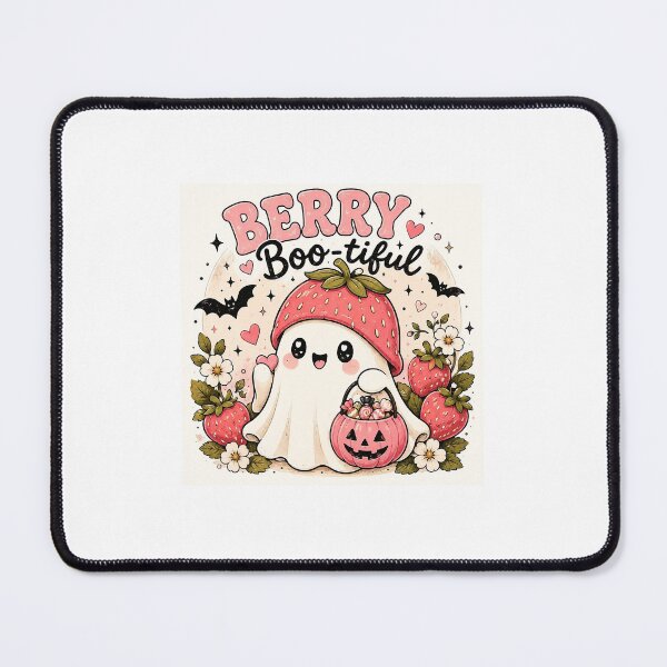 Item preview, Berry Boo-tiful Cute Ghost Sticker designed and sold by Velouraco77.
