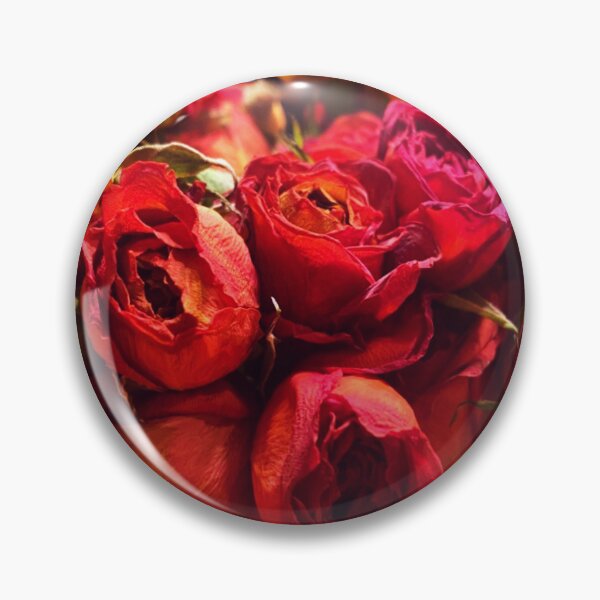 Item preview, Moody Dried Red Rose Bouquet Botanical Cutout designed and sold by BalkanBloom.