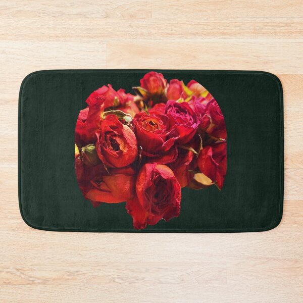 Item preview, Moody Dried Red Rose Bouquet Botanical Cutout designed and sold by BalkanBloom.
