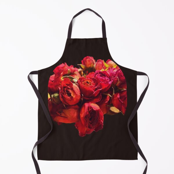 Item preview, Moody Dried Red Rose Bouquet Botanical Cutout designed and sold by BalkanBloom.