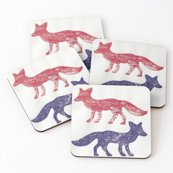 Item preview, Two Foxes  designed and sold by The Slowest goat designs.