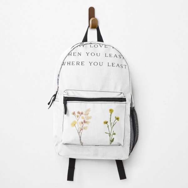 Item preview, Minimalist Floral Quote | May Love Find You When You Least Expect | Botanical Aesthetic Design designed and sold by MimiSabu.
