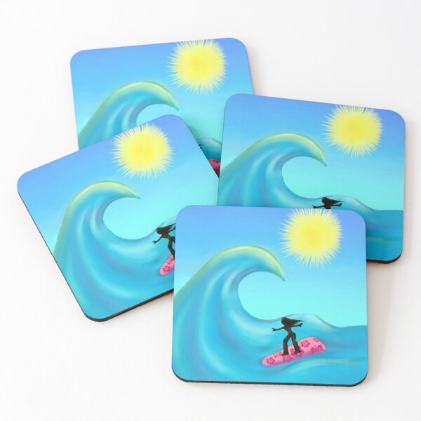 Item preview, A girl surfing designed and sold by SunnyLandd.
