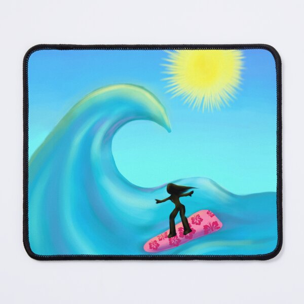 Item preview, A girl surfing designed and sold by SunnyLandd.