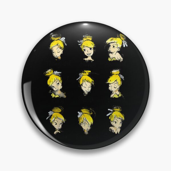 Item preview, Tinker Bell Emotions Sketch designed and sold by Dekson.