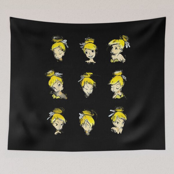 Item preview, Tinker Bell Emotions Sketch designed and sold by Dekson.