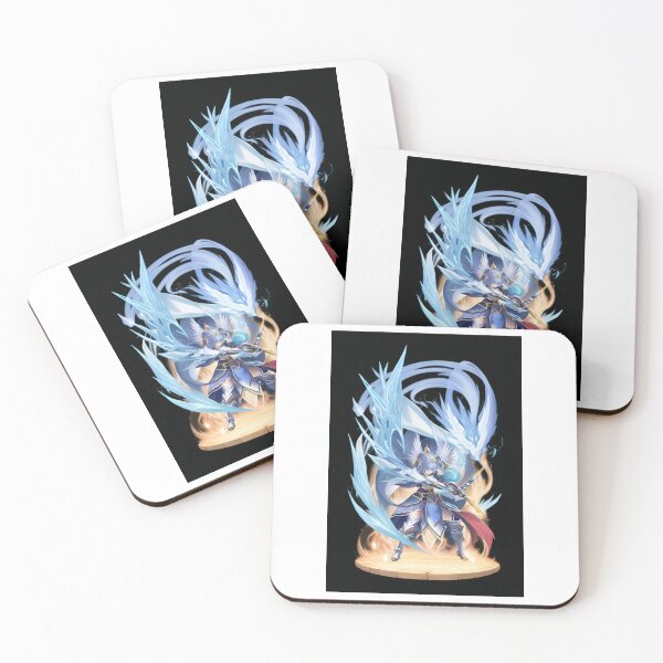 Item preview, Art - Silver-Haired Female Fantasy Character, Dynamic Anime-Style Illustration designed and sold by AnimeShin.