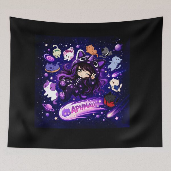 Item preview, Bedtime Aphmau unicorn and cats universe art  designed and sold by Infdesigner.
