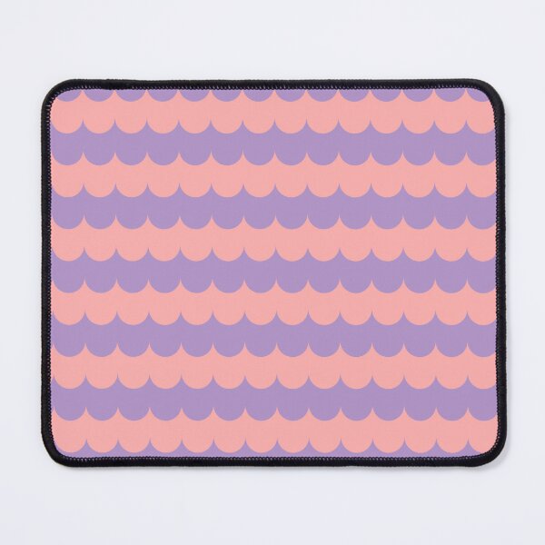 Item preview, Pink and purple scallop pattern designed and sold by RebelCatStudios(RCS).