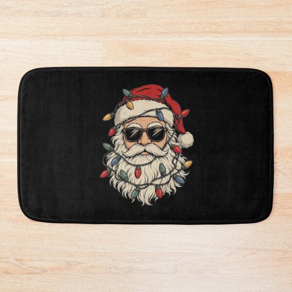 Item preview, Funny Cool Santa Claus Face Retro Christmas Lights Men Boys designed and sold by clothesy7.