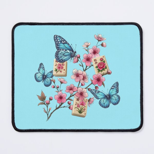 Item preview, MAHJONG TILES, FLOWER TILE, PLUM BLOSSOMS, GAME DAY, STRATEGY designed and sold by classic car craze.