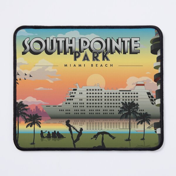 Item preview, South Pointe Park designed and sold by alicemwolf.