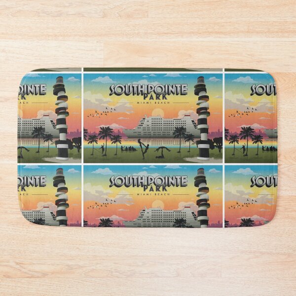 Item preview, South Pointe Park designed and sold by alicemwolf.
