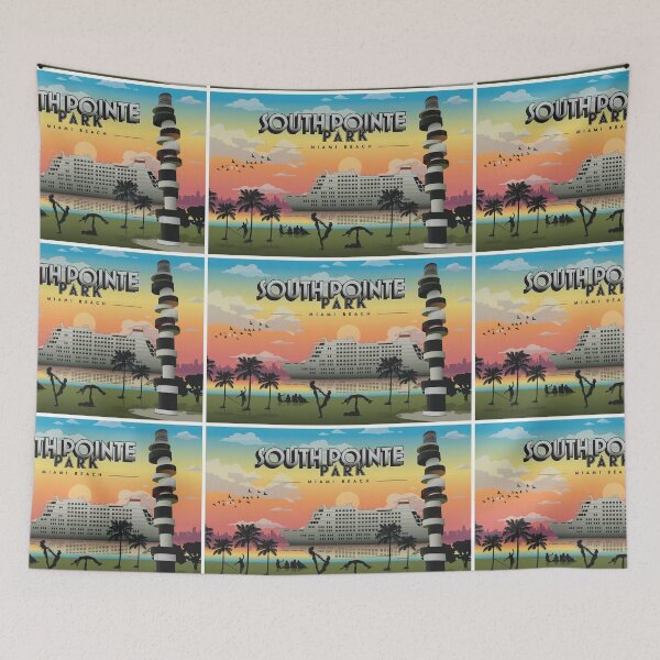 Item preview, South Pointe Park designed and sold by alicemwolf.