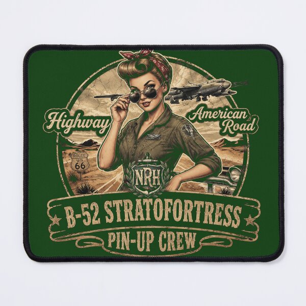 Item preview, B-52 Stratofortress American Road Pin-up Crew designed and sold by Normandy Road Heritage.