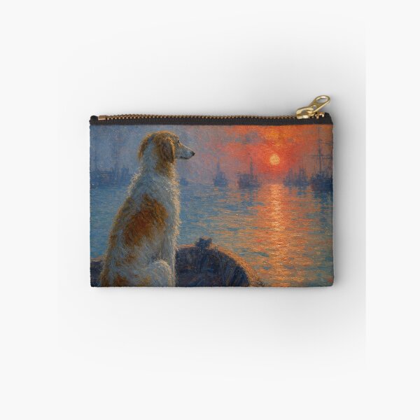Item preview, Borzoi Dog | Impressionist Fine Art designed and sold by Petsthetic.