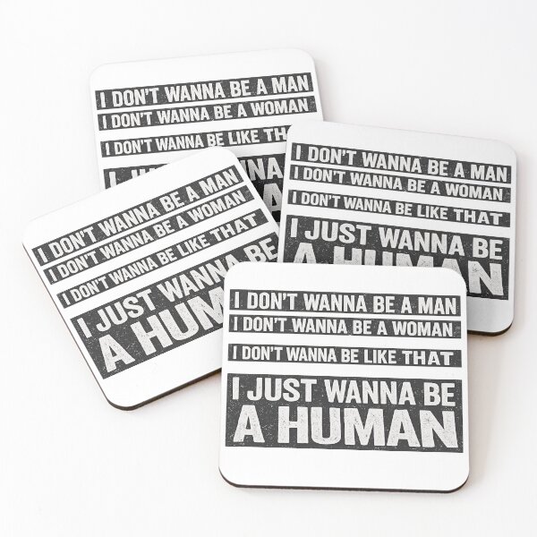 Item preview, I Just Wanna Be a Human designed and sold by JasonDizzy.
