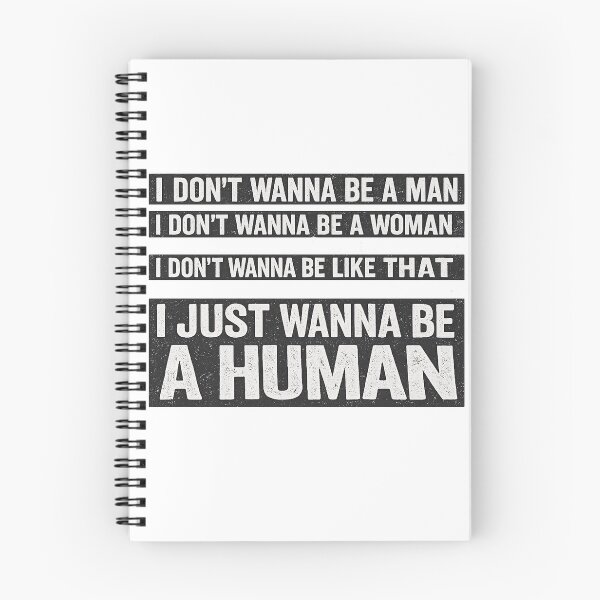 Item preview, I Just Wanna Be a Human designed and sold by JasonDizzy.