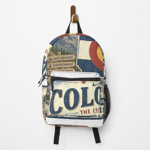 Item preview, Colorado Vintage Travel Poster | The Centennial State designed and sold by SlanPOD.