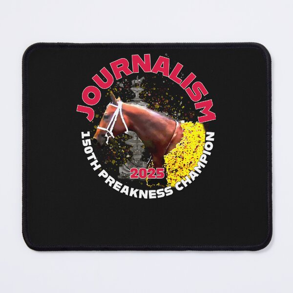 Item preview, 150Th Preakness Winner Journalism Horse Racing Design designed and sold by liugfhhgds4.