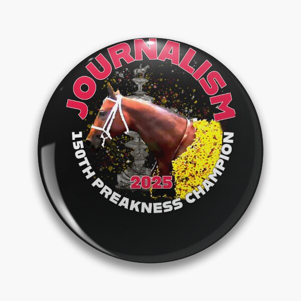 Item preview, 150Th Preakness Winner Journalism Horse Racing Design designed and sold by liugfhhgds4.