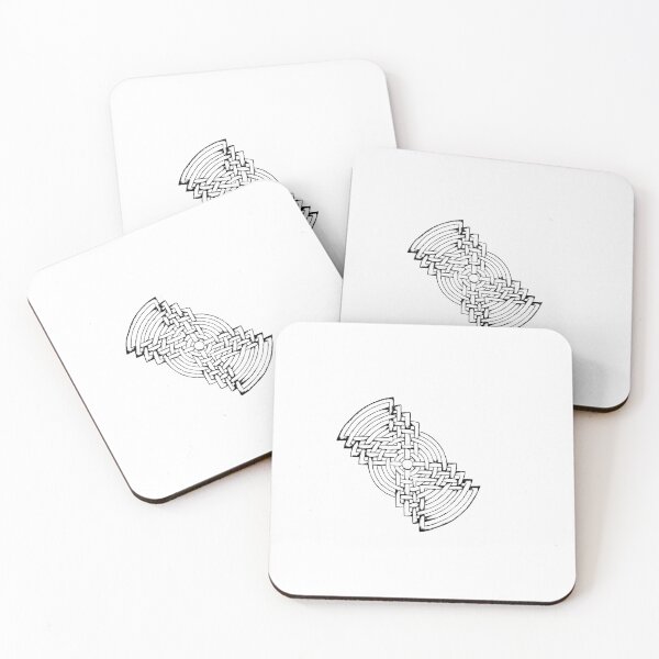 Item preview, Mysterious two-sectioned geometric pattern designed and sold by artisterik.