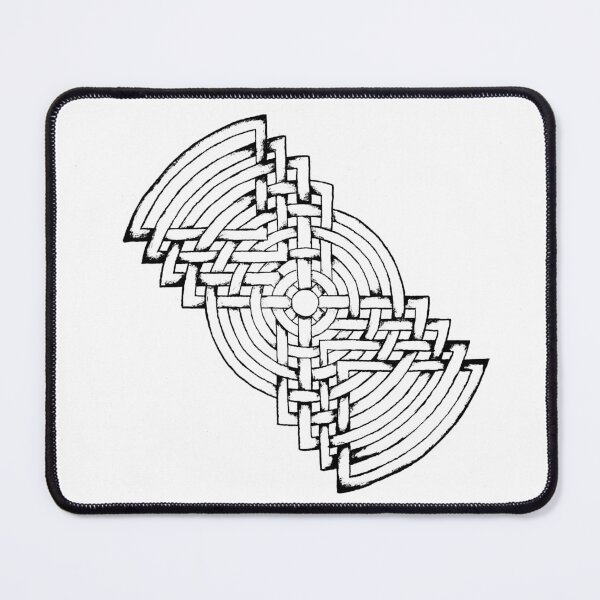 Item preview, Mysterious two-sectioned geometric pattern designed and sold by artisterik.