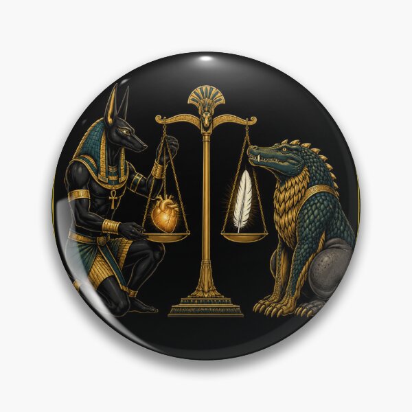 Item preview, Anubis & Ammit Weighing of the Heart designed and sold by Witch Joseph.